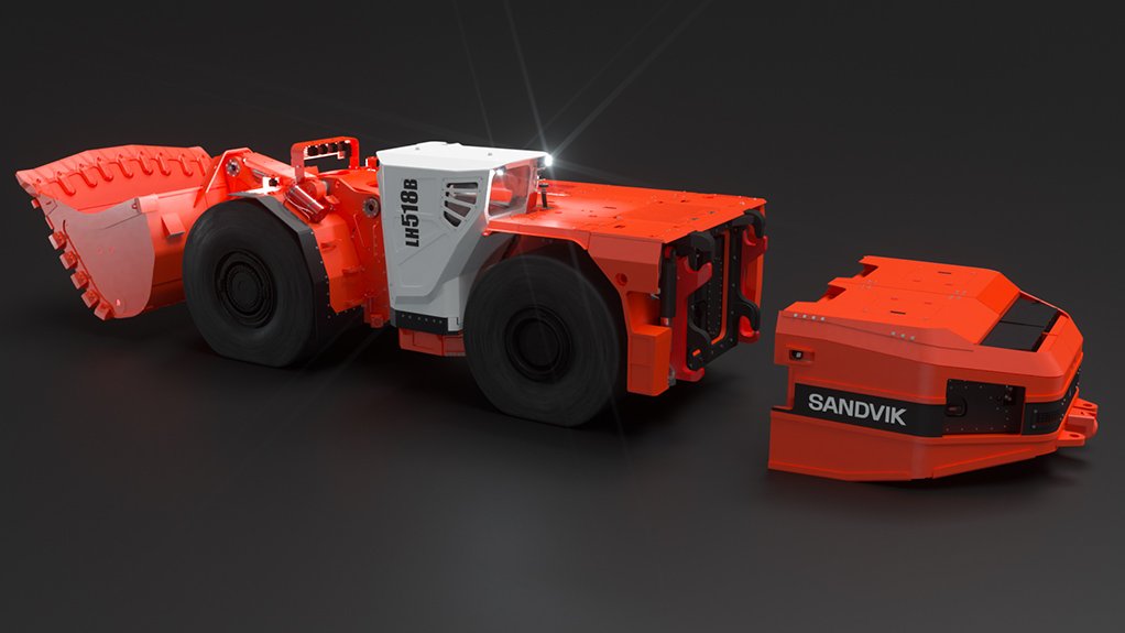  Ultimate in power and performance: Sandvik presents the world’s first 18 tonne battery loader, the LH518B