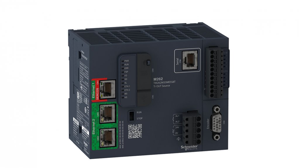 The Modicon M262 controller from Schneider Electric