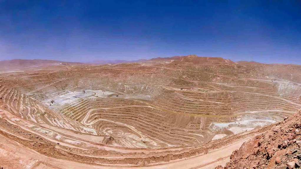 The Escondida mine,  in Chile.