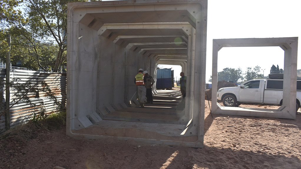 Rocla manufactures largest custom designed jacking culverts in South Africa