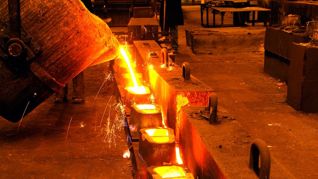 ArcelorMittal South Africa ferrous metal foundry