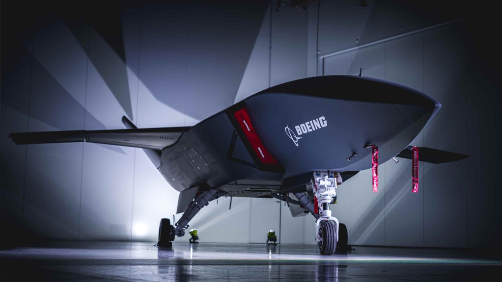 The prototype Loyal Wingman UAV 