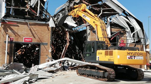 RAISING THE ROOF 
The company specialises in heavy industrial demolition and the rehabilitation of large, redundant sites
