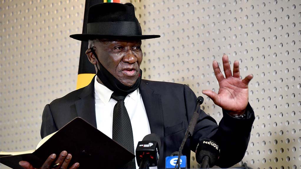 Police Minister Bheki Cele