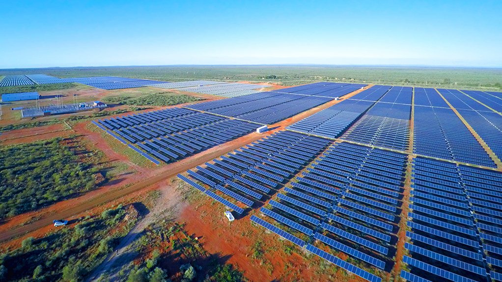 The 94.3 MWp Sishen PV Plant in the Northern Cape