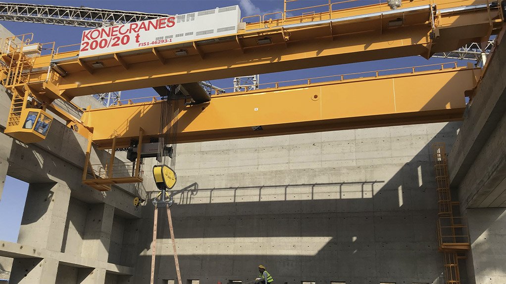 Konecranes supplies first SMARTON cranes to Turkish hydro project