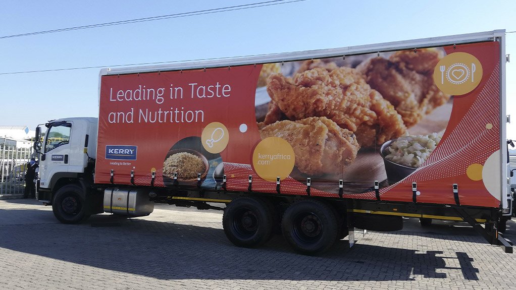 Another specialised tautliner body vehicle supplied to Key Vehicle Management and Kerry Foods