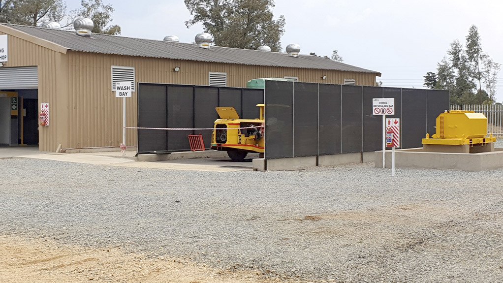 Murray & Roberts Training Academy’s new engineering centre for underground trackless mining machinery (TMM). 