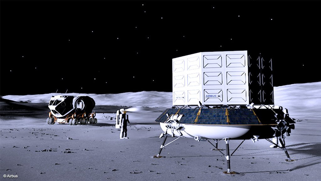 An artist’s impression of an EL3 on the lunar surface