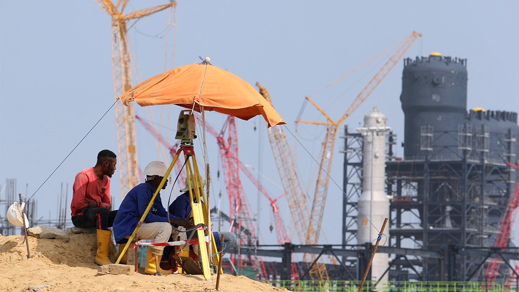 UNDER CONSTRUCTION
When the Dangote integrated refinery and petrochemical complex becomes operational, its workforce is expected to increase from the current 34 000 employees to about 70 000 employees
