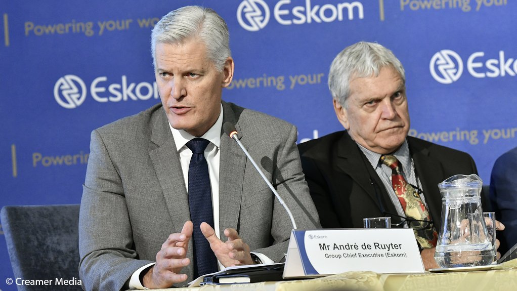 CEO Andre de Ruyter and COO Jan Oberholzer