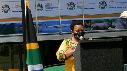 KZN: Nomusa Dube-Ncube, Adddress by KZN MEC for EDTEA, at the handover of more than R50 million worth of equipment/machinery handed over to emerging entrepreneurs, Wanderers Sports Field Riverside, PMB  (27/10/20)