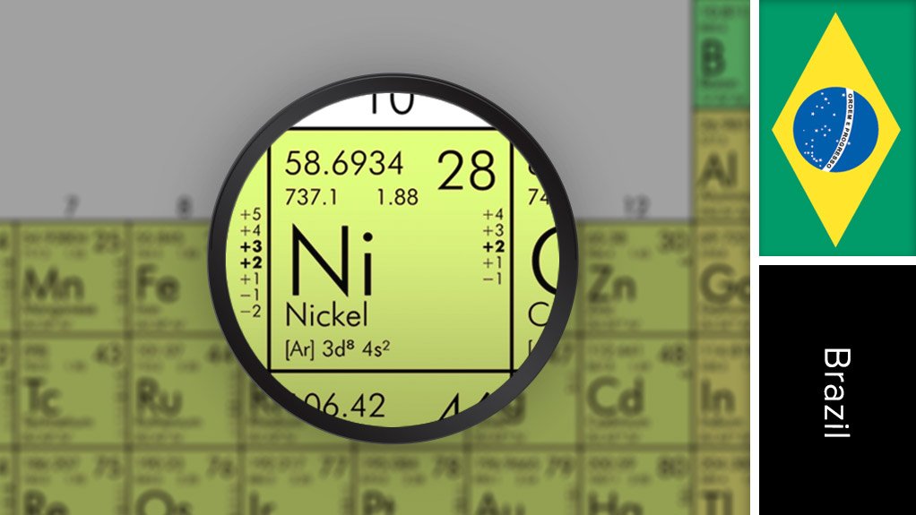 Jaguar nickel sulphide project, Brazil