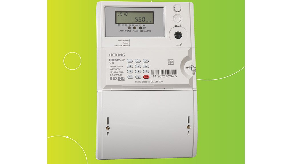 A smart meter from Enbaya Prepaid Meters
 