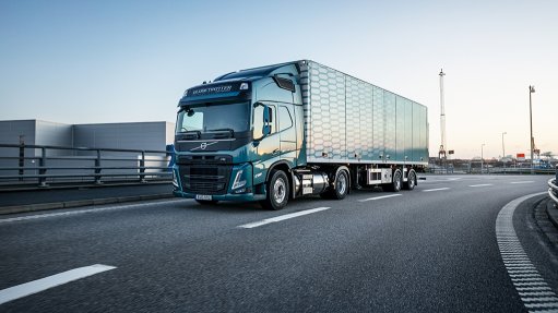 The Volvo LNG truck