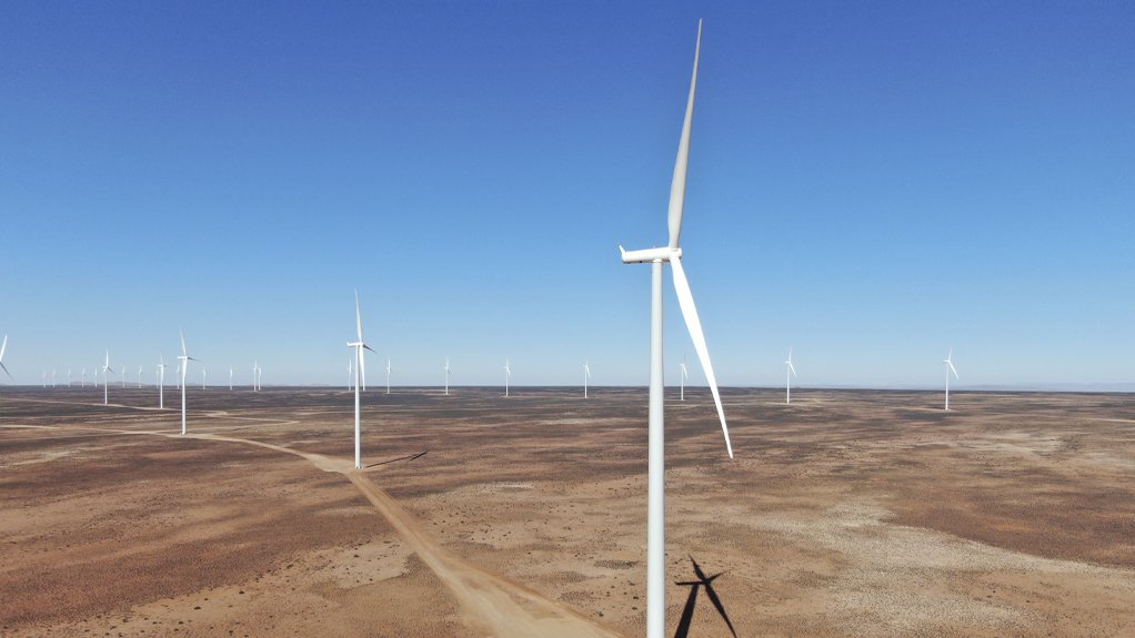 The Northern Cape-based Kangnas Wind Farm 