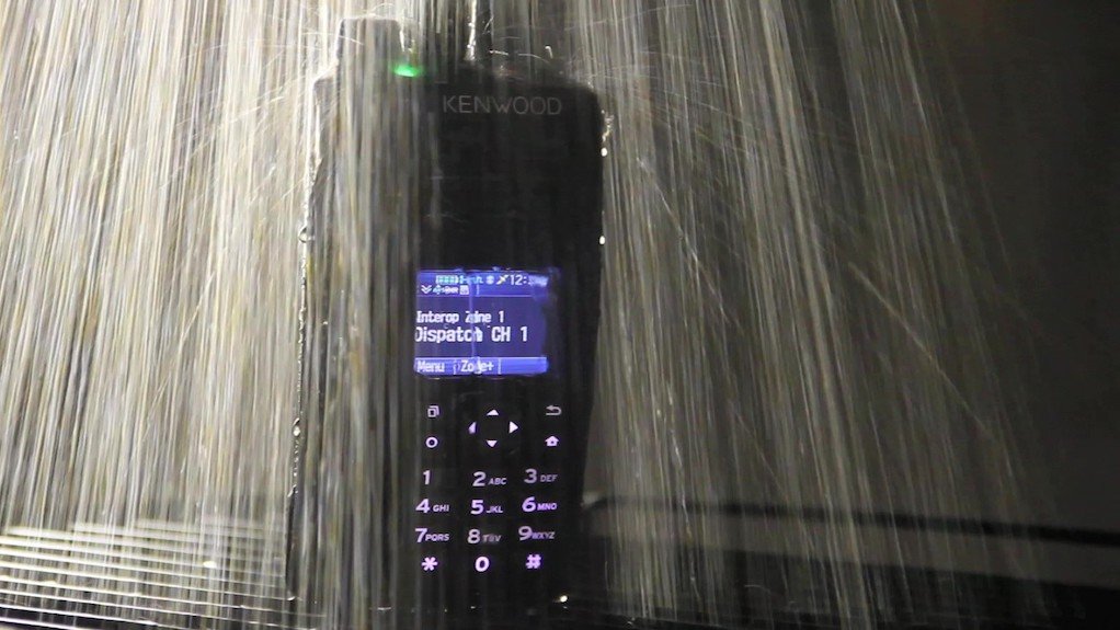 Resisting dust and water with Kenwood two-way radios from Global Communications 