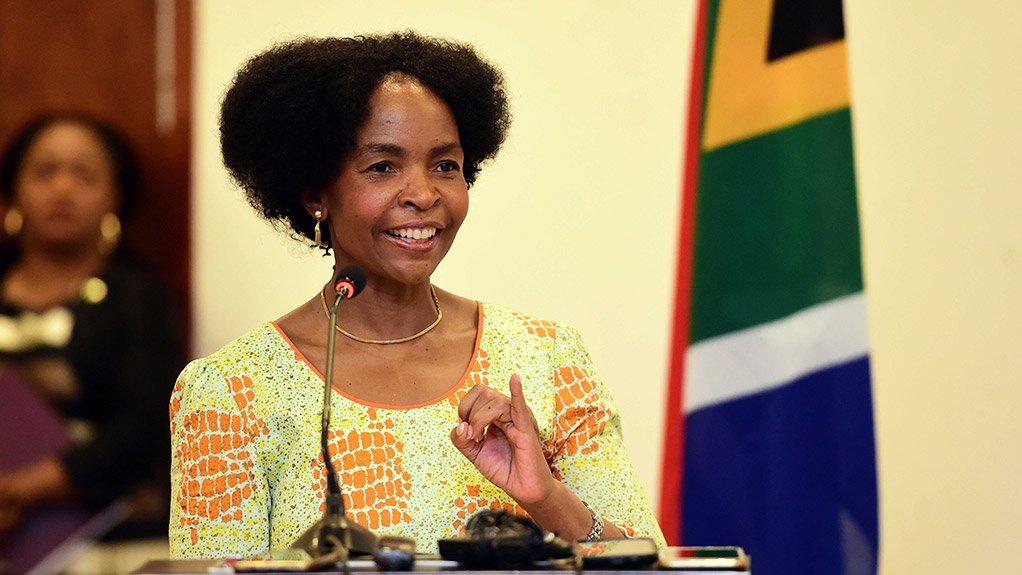 Minister of Women, Youth and Persons with Disabilities, Maite Nkoana-Mashabane 