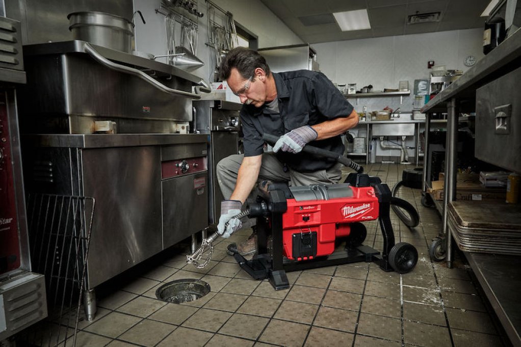 The M18 FUEL Sectional Sewer Machine from Milwaukee Tool