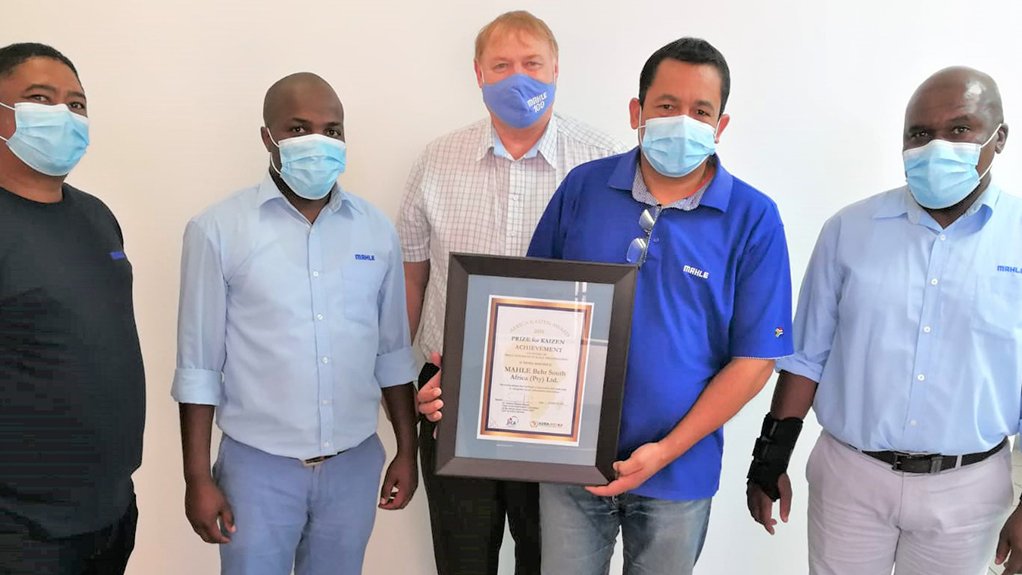 Mahle Behr recognized as one of Africa’s top Kaizen performers