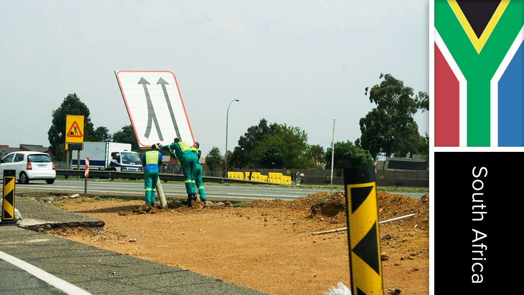 P714 road construction project, South Africa