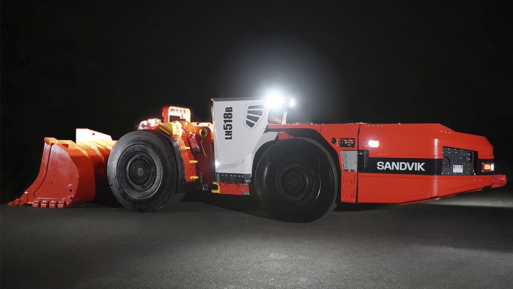 ELECTRIC SOLUTIONS
The LH518B battery loader from Sandvik has been designed, from the ground-up, entirely around the loader’s Artisan battery system and electric driveline 
