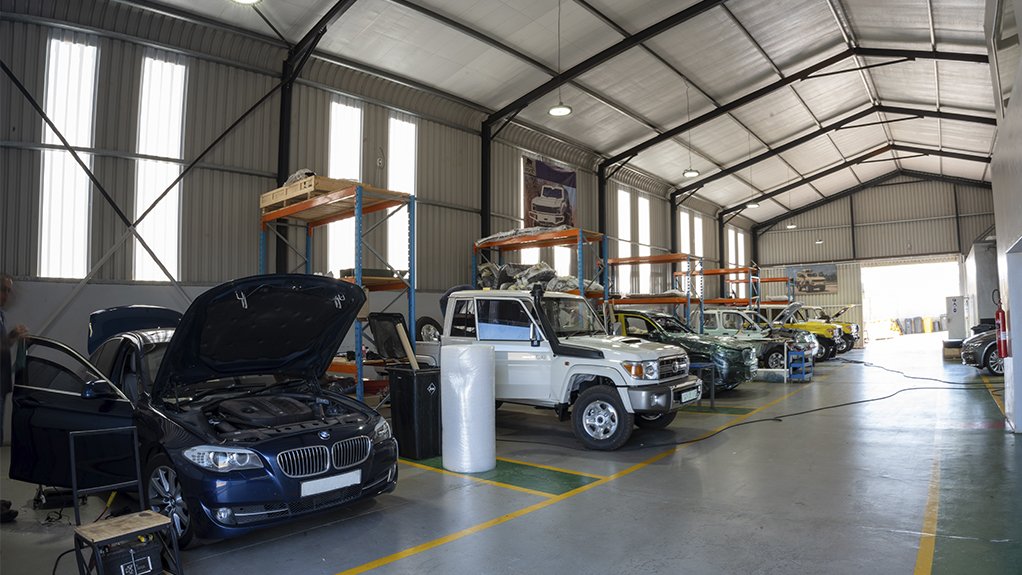 Inside the SVI Pretoria plant where standard vehicles are converted to armoured vehicles – either discreet or not so discreet