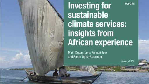 Investing for sustainable climate services: insights from African experience