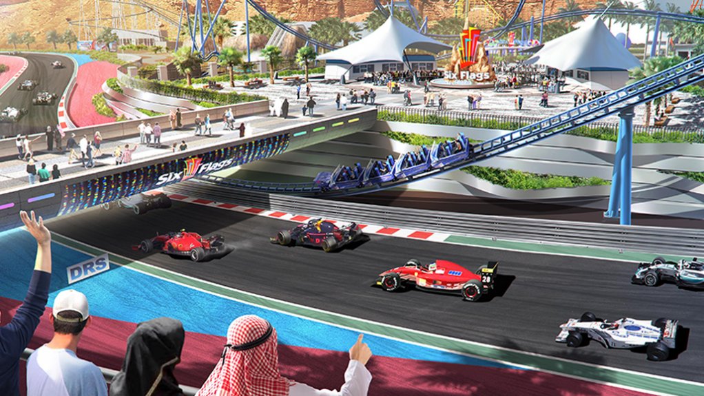 Six Flags Qiddiya theme park, Saudi Arabia