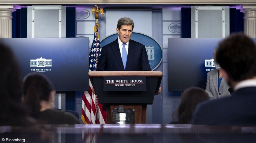 John Kerry, special presidential envoy for climate, during a news conference at the White House on Wednesday.