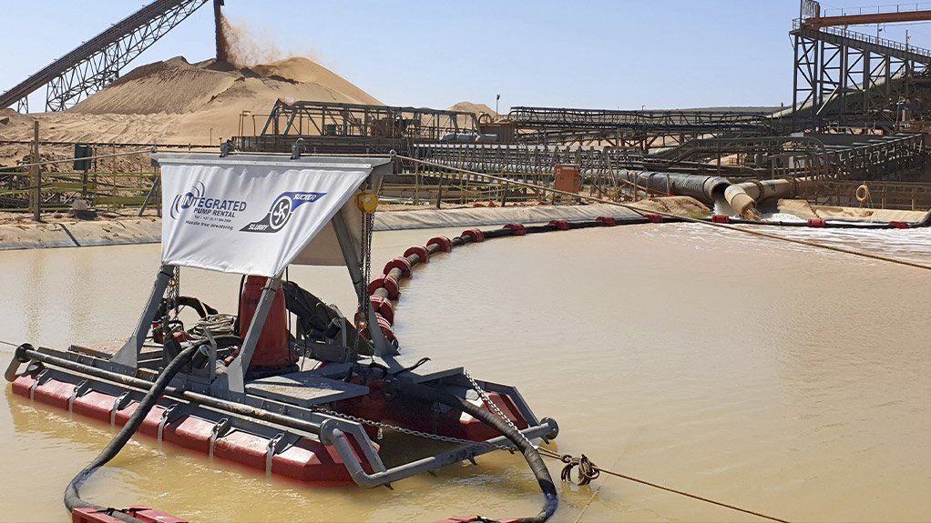 The SlurrySucker has developed an enviable reputation for effective and efficient desilting of process water ponds. 