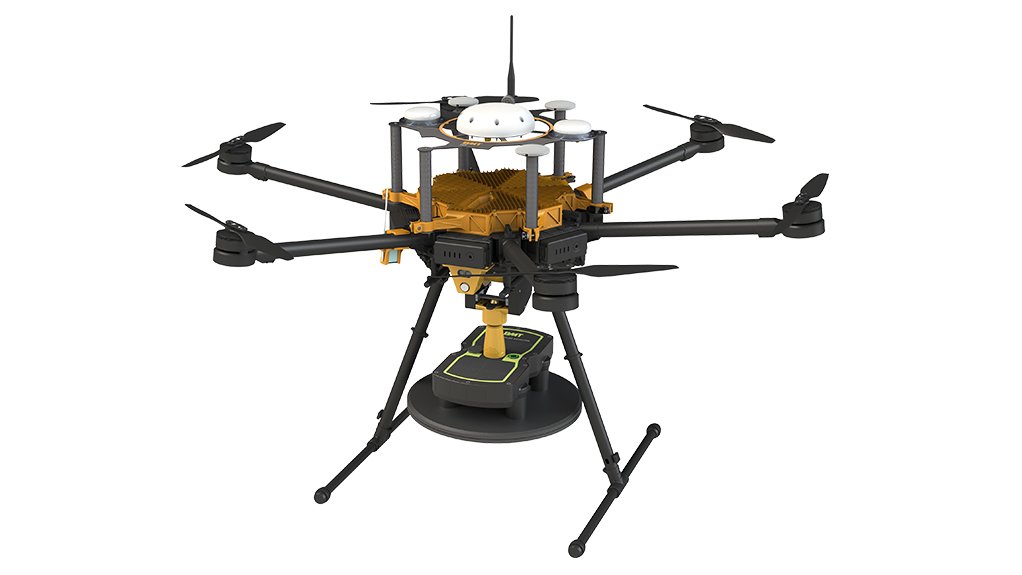 BMT’s new flight enabled Detector 2.0 post blast ore location data collected swiftly and safely