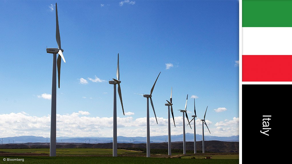 Castelmauro Wind Farm., Italy