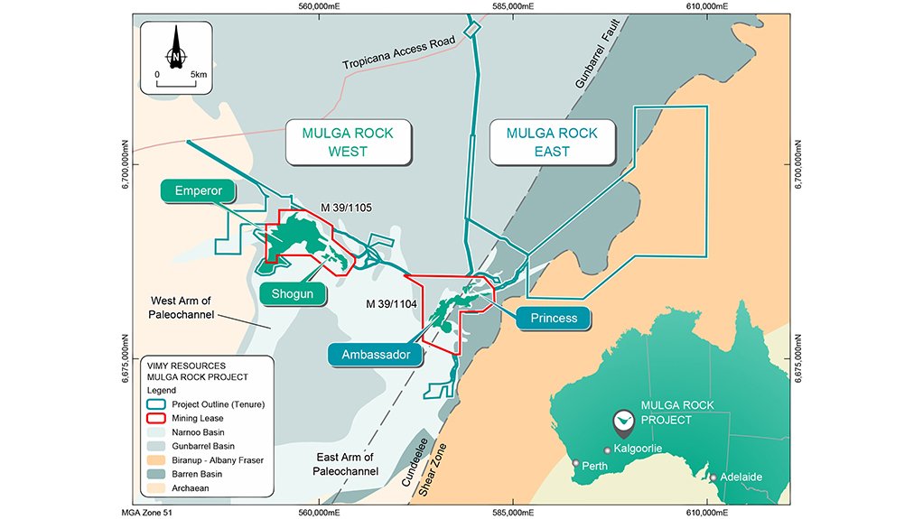 Mulga Rock uranium project, Australia – update