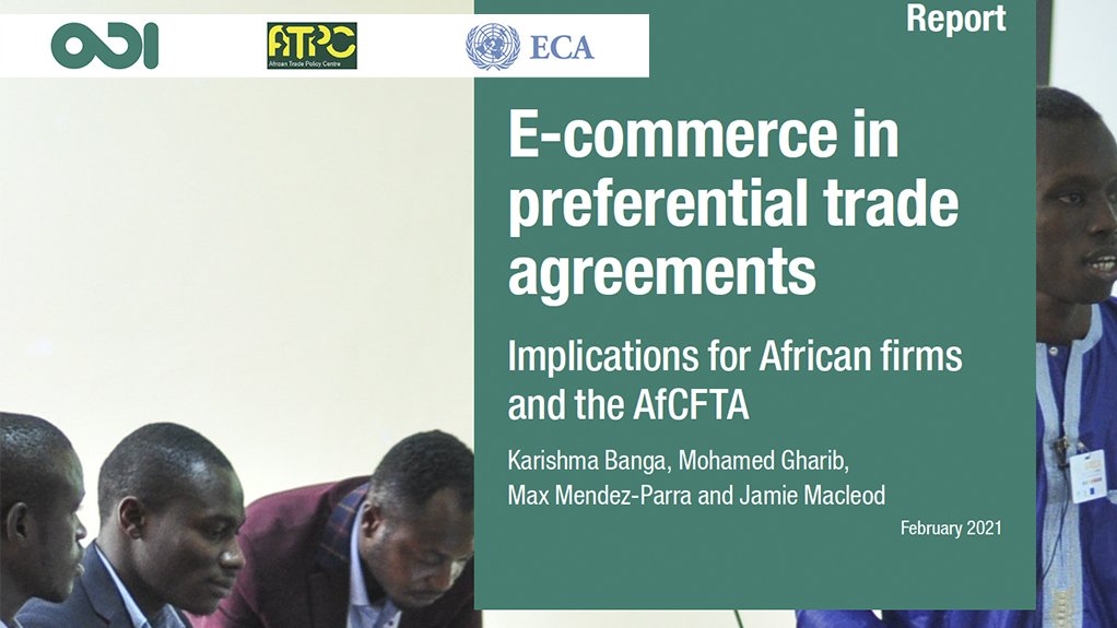 E-commerce in preferential trade agreements: implications for African firms and the AfCFTA