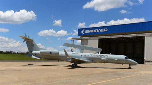 A modernised Embraer E-99M airborne early warning and control aircraft