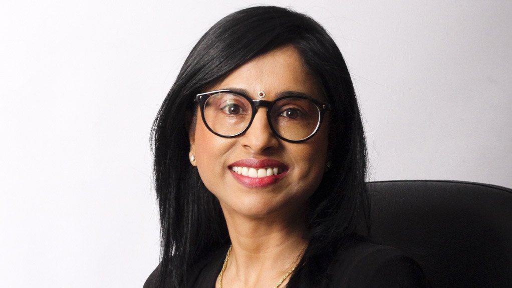 Dr Urishanie Govender, De Beers Group Head of Safety and Sustainable Development.