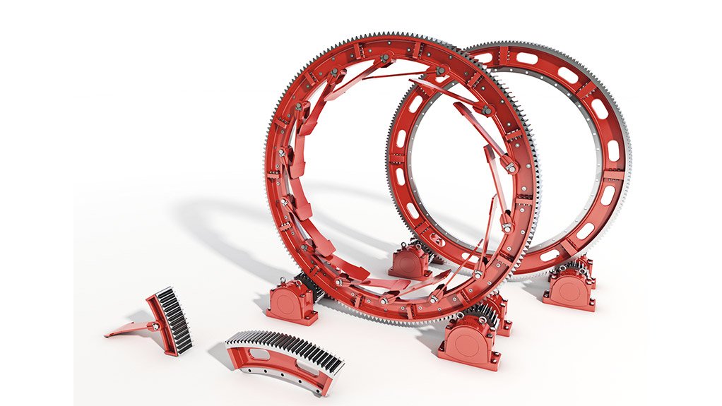 SEW-EURODRIVE also supplies segmented girth gears (SGG), which are used to drive large, rotating systems. SEW-EURODRIVE’s flexible concept has simplified manufacturing, transport and assembly, and the company aims to develop this product range further in future