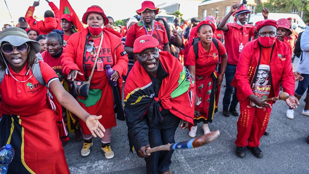  EFF wants govt to allow political gatherings in lockdown  