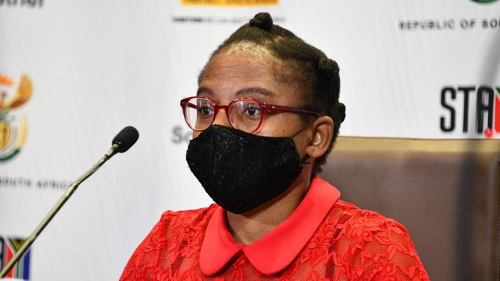 Acting Minister in the Presidency Khumbudzo Ntshavheni 