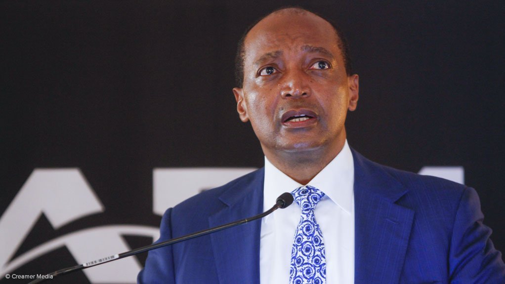 African Rainbow Minerals executive chairperson Dr Patrice Motsepe