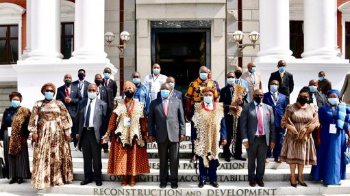 Coronavirus will be with us for some time, Ramaphosa tells traditional leaders