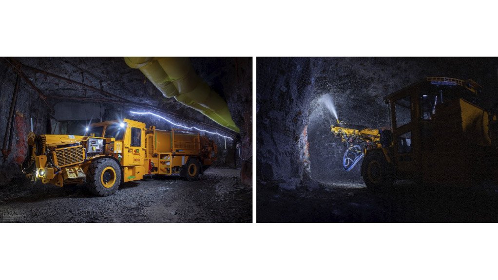 Maclean launches industry first: Battery electric shotcrete sprayer and mobile concrete truck, purpose-designed for underground mining