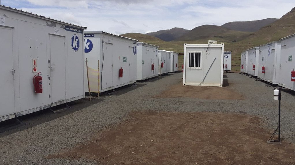 Kwikspace supplied 40 prefabricated buildings to a remote accommodation in Lesotho, in under six weeks.
