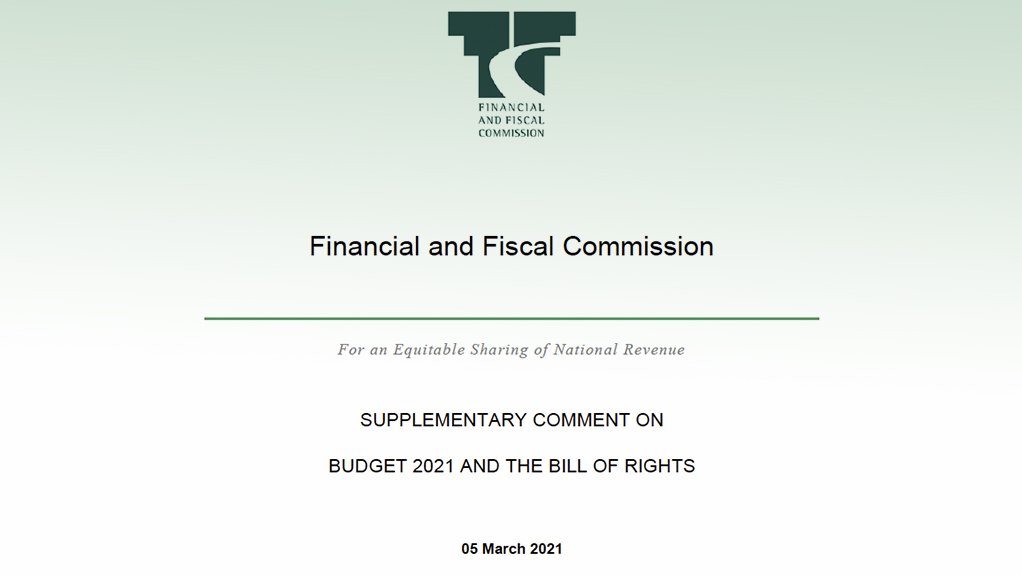 Supplementary Comment On Budget 2021 And The Bill Of Rights
