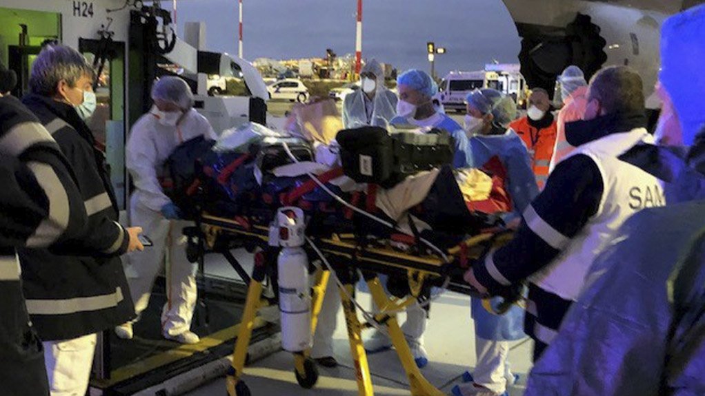 World’s First Multiple Patient COVID-19 Intensive Care Evacuation