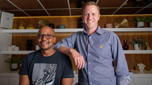 Thabang Butelezi and Duncan Barker