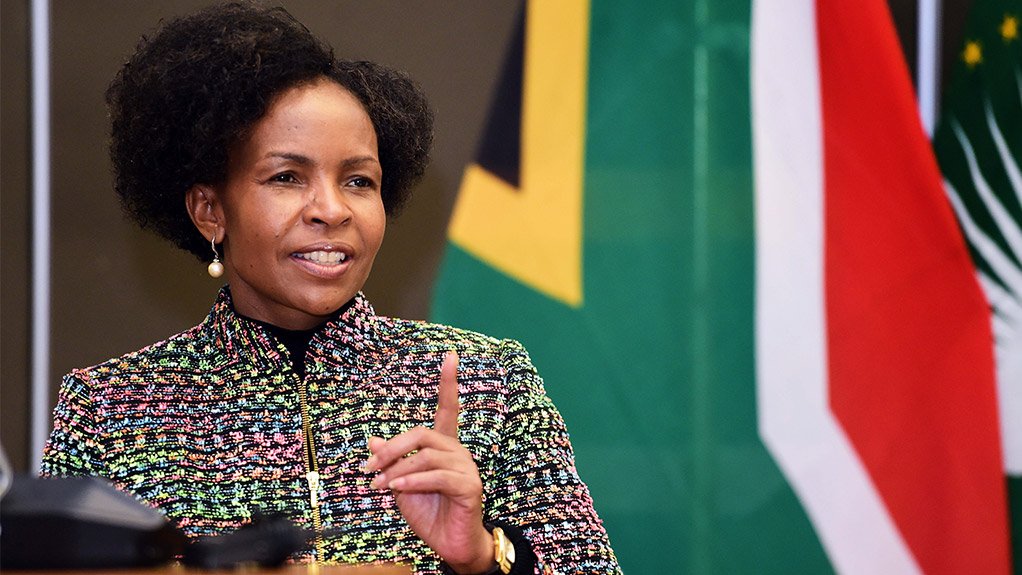 Minister of Woman, Youth and Persons with Disabilities, Maite Nkoana-Mashabane