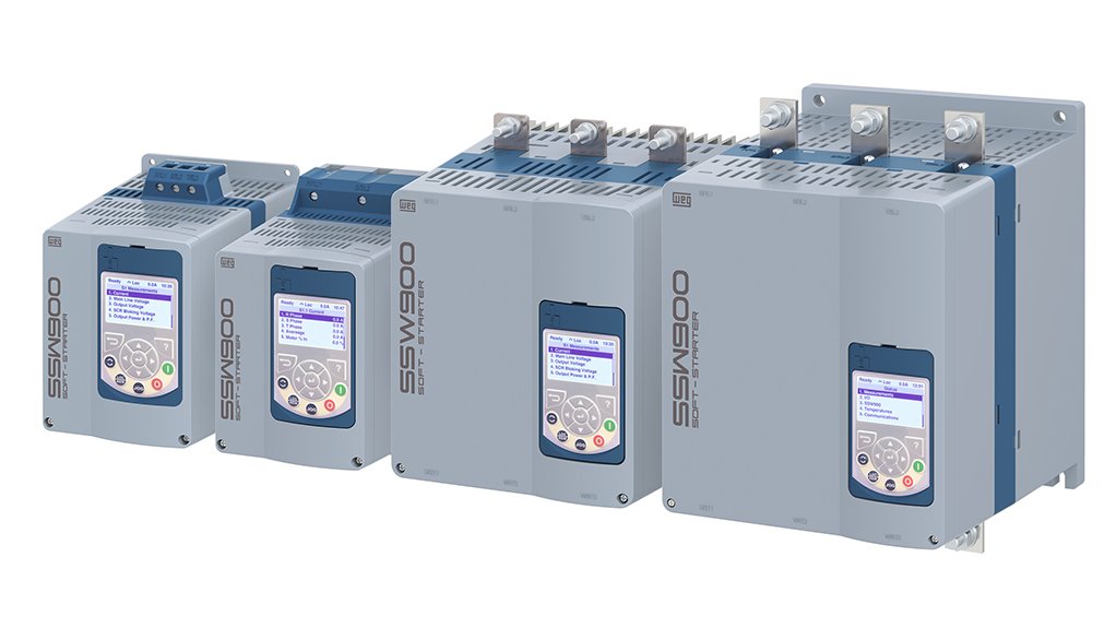The new WEG SSW900 soft-starters are seen as the ideal choice for complete motor control and protection