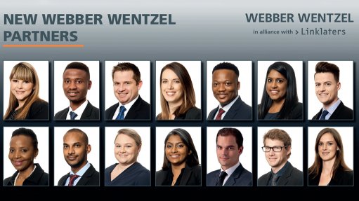 Webber Wentzel appoints 14 new partners in 2021